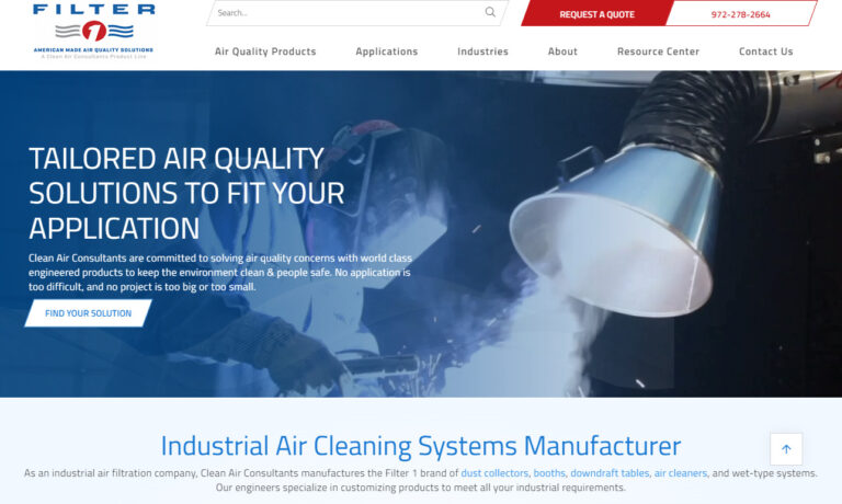 Filter 1 Clean Air Consultants