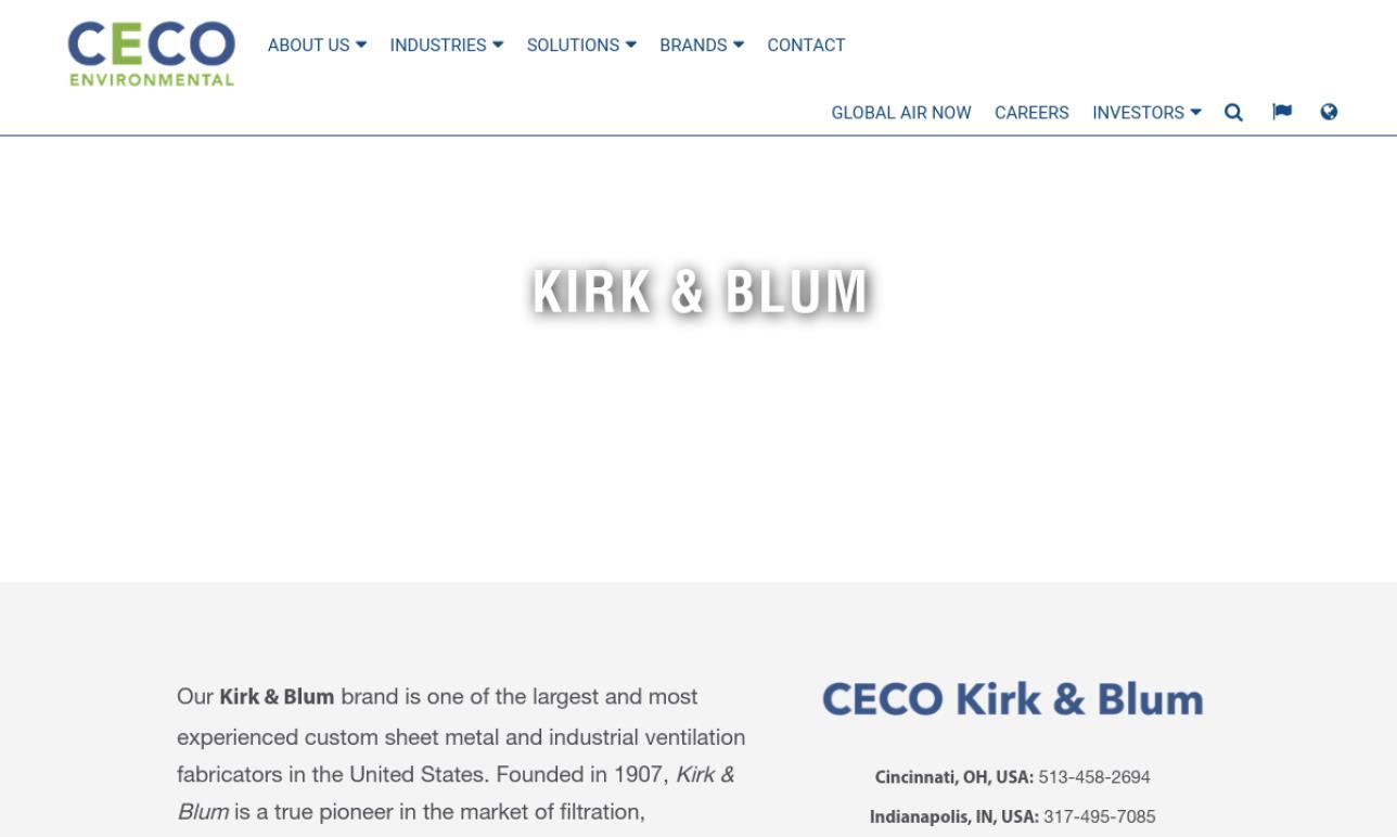 Kirk & Blum Manufacturing Company