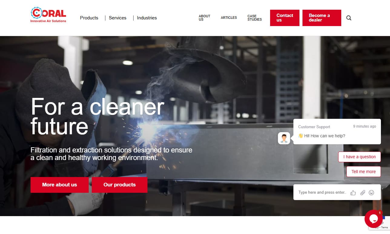 Coral USA Innovative Air Solutions Coral USA Innovative Air Solutions